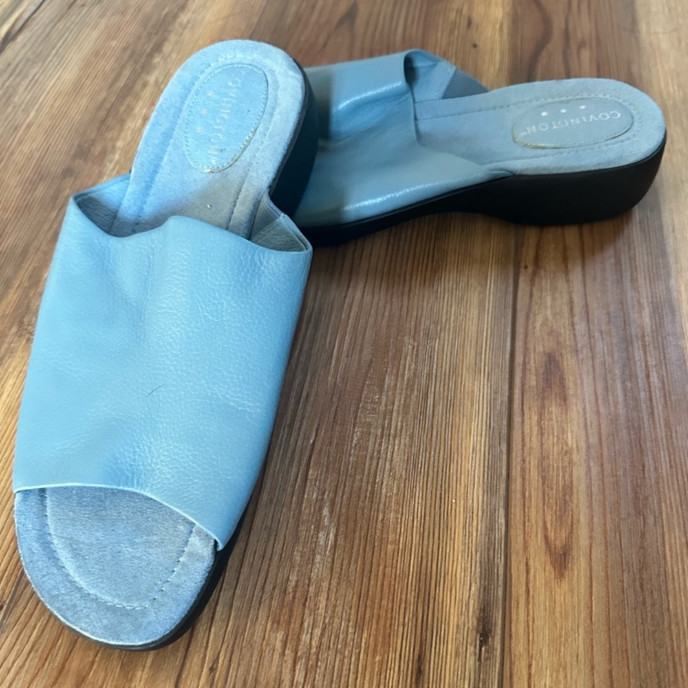 VINTAGE | COVINGTON | LIGHT BLUE | LEATHER - Picture 2 of 4